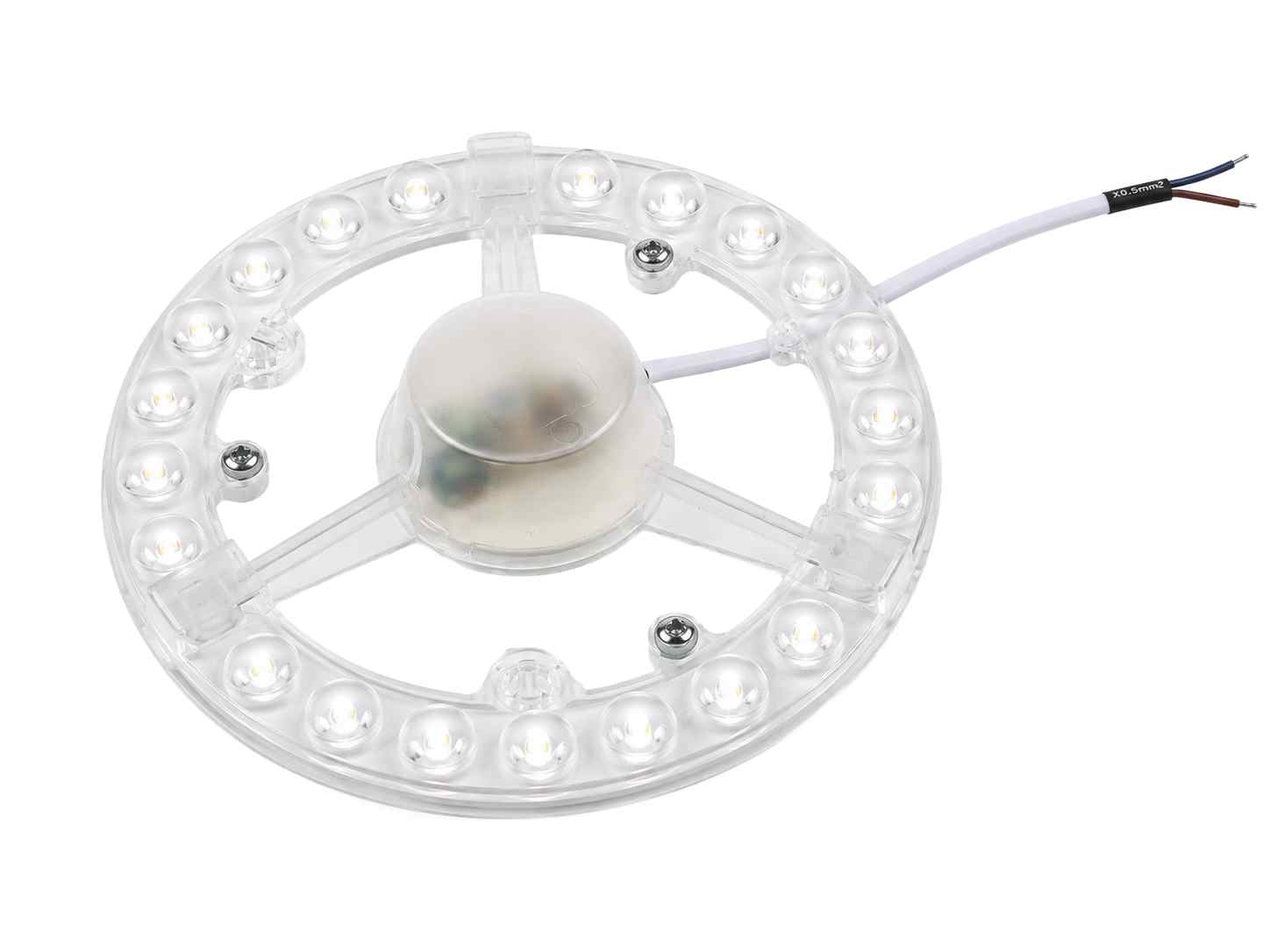 Kulatý LED modul 15W s magnetickým uchycením pro modernizaci přisazených stropních svítidel